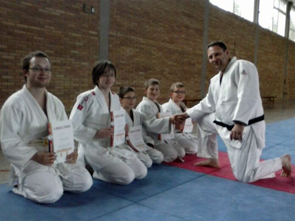 Judo-Gürtelprüfung 2013