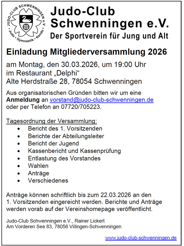 Judo-Club Schwenningen e.V.
